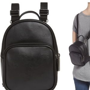 adicolor mini faux leather backpack